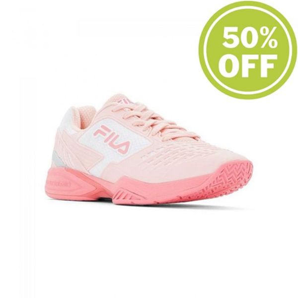 Fila Axilus 2 Energized Tennis Women's Running Shoes - Rose/Rose/White,NZ 602-62398